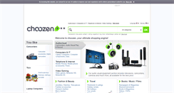 Desktop Screenshot of choozen.co.uk