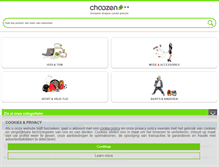 Tablet Screenshot of nl.choozen.com