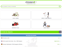 Tablet Screenshot of choozen.es