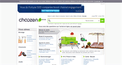 Desktop Screenshot of choozen.fr